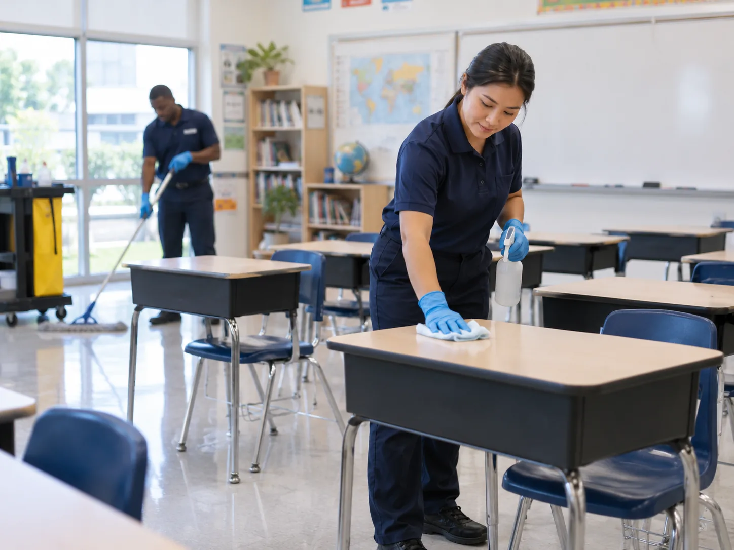 Learning Facility Cleaning